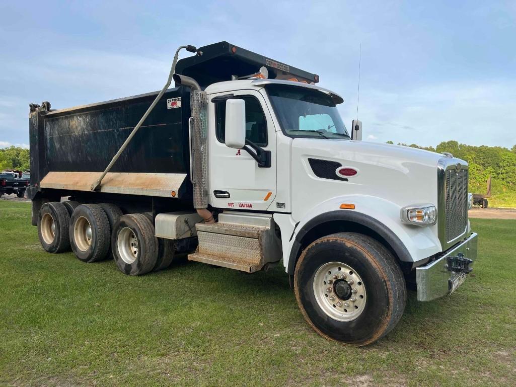 2021 Peterbilt 567 Tri-Axle Dump Truck 